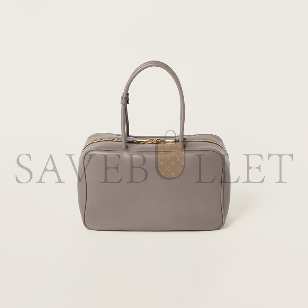M1v M1v leather beau bag 5bb117 (34-23-10cm)